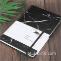 Cutomished Leather Notebook Journals Logotipo personalizado